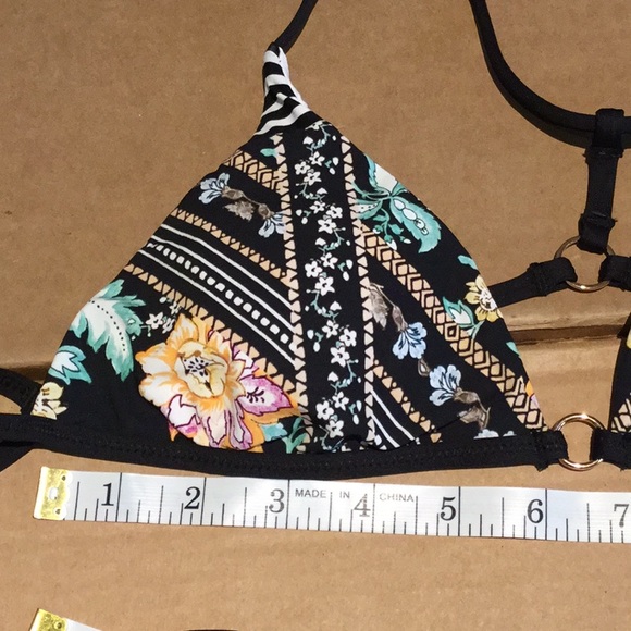 NWT $80 NANETTE LEPORE US 4 DIAMOND VINES TOP - Picture 5 of 7